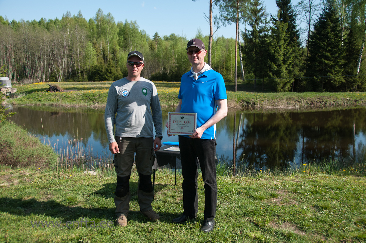 category PCP II place Kaidu Jalakas, 62 points out of 99